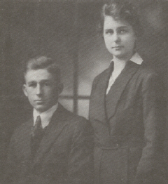 Ward & Mable Wedding Photo - 1919